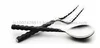 Hand Made Stainless Steel Tableware flatware Spoons set