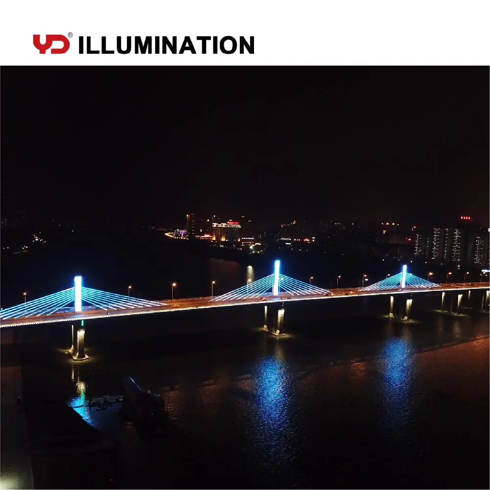 
50mm led pixel point light 6smd led module for bridge lighting decoration 