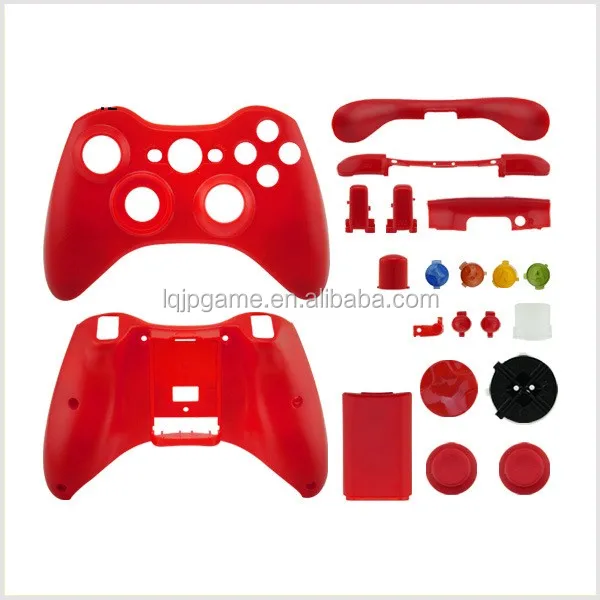 Replacement Shell Colorful Case & Buttons Kit for Xbox 360 Wireless Controller Shell
