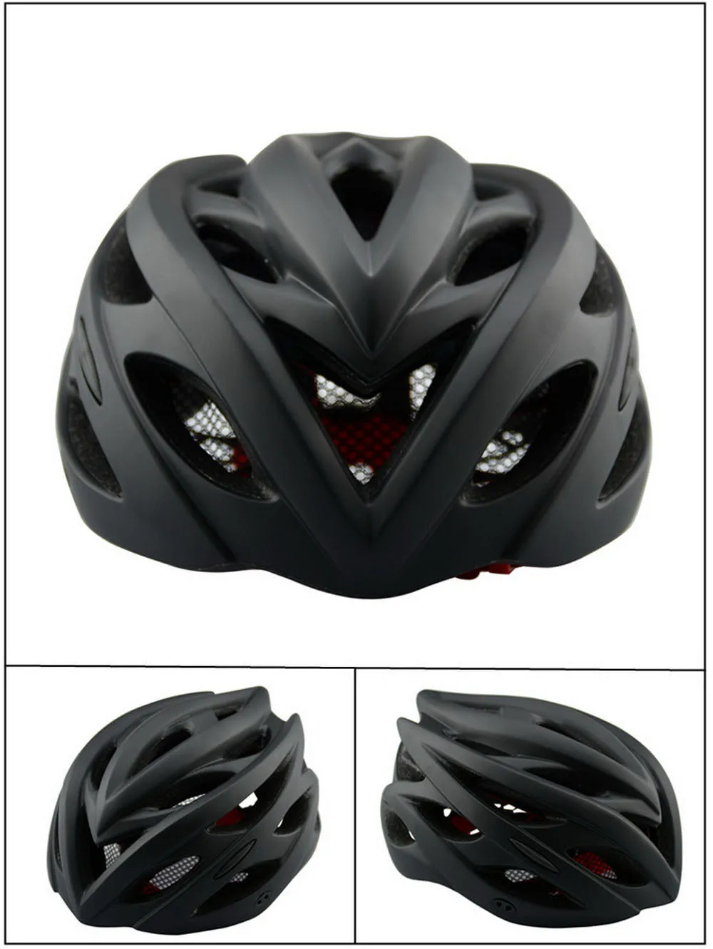 matte black bicycle helmets adult safety helmet dirt bike helmet