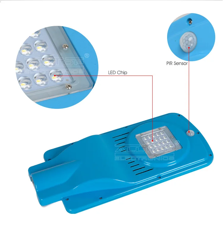 New Designs 15w ip65 integrated solar led street light manufacturers