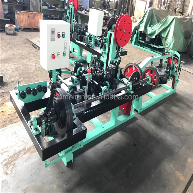 Automatic Barbed Wire Fencing Making Machine
