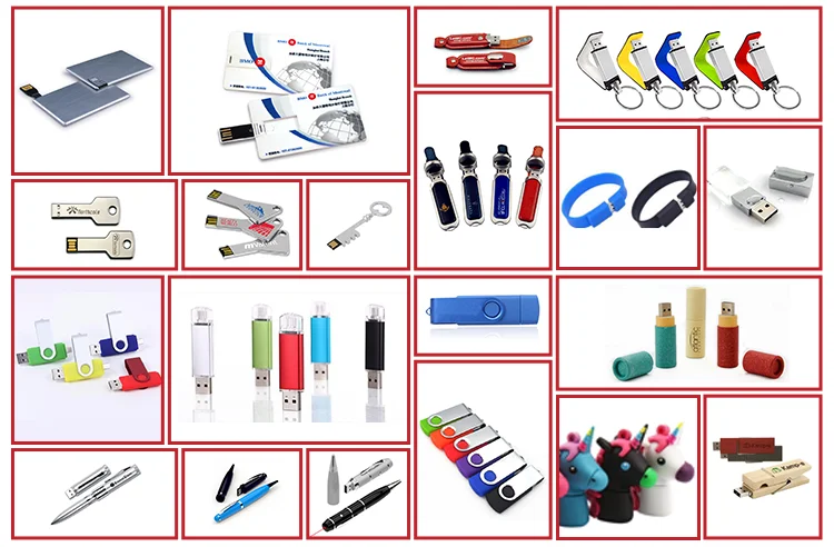 Business Gift Customized Logo Colorful Key Shape 4GB USB 2.0 Flash Drive with Key Chain - ANKUX.COM