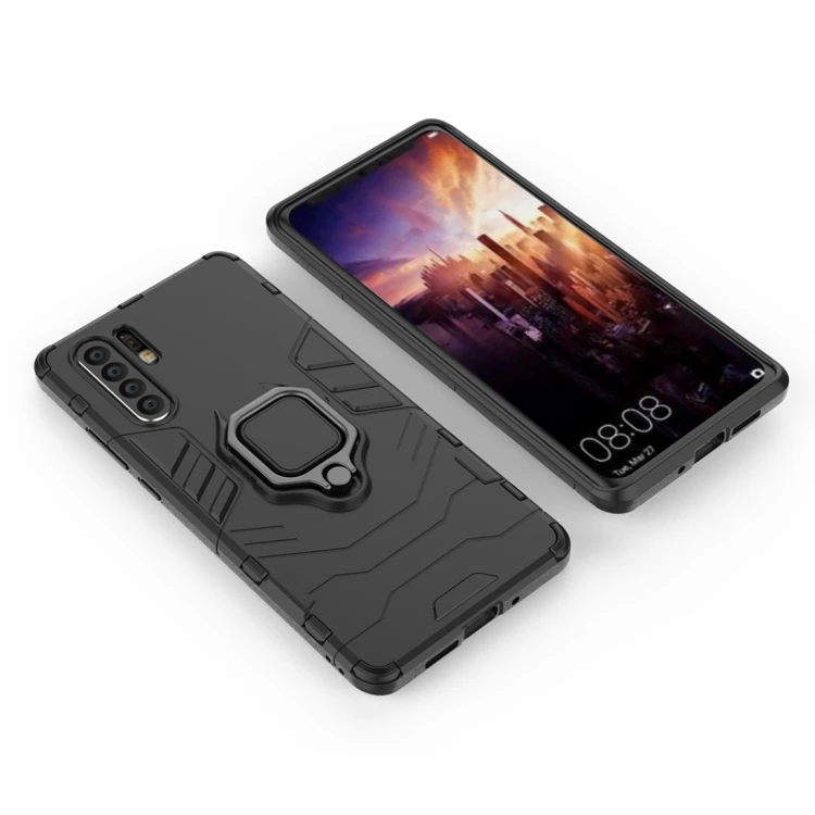 

PC + TPU Shockproof Protective Case for Huawei Mate P30 Pro, with Magnetic Ring Holder