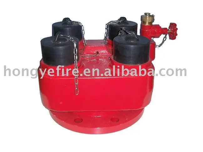 
4-Way Breeching Inlet;fire hydrant valve 