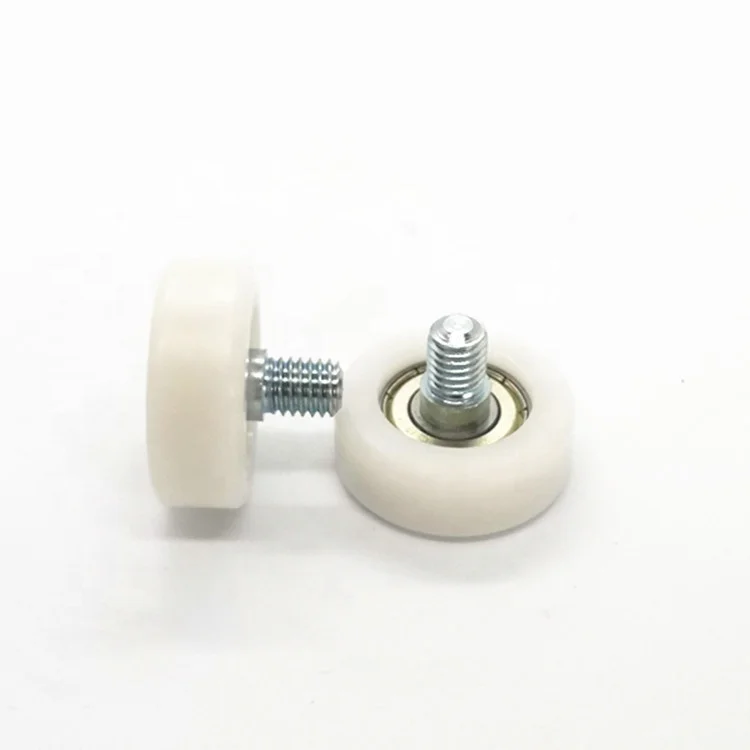 Nylon Roller Bearings Drawer Roller Wheels Plastic Sliding Door Roller