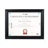 Document Frames Certificate Frame Black Glass Fronts Vertical or Horizontal Display Wall Decor Frame