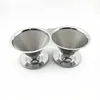 304 stainless steel slow drip coffee filter metal cone