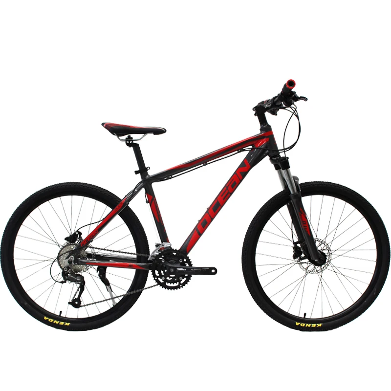 

2018 new product bicycle  Alloy Frame 27 Speed MTB Hydraulic bicycle mountain bikes, Red