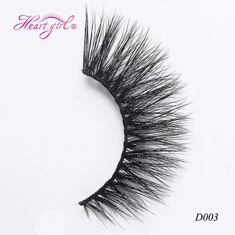 

Soft New Design Own Brand Hand Made 3D Real Mink Eyelash, Natural black