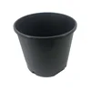 hot sale black pe plastic nursery flower pot, garden plastic 3 gallon nursery pot