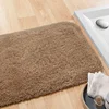 shinny silver uni good sales in Europe oeko certificate bsci factory coral fleece floor mat