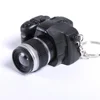 Multi-Function Lovely Mini LED Camera Key Chain Pendants Rings Chain Cartoon Women Car Bag Key Ring CK397