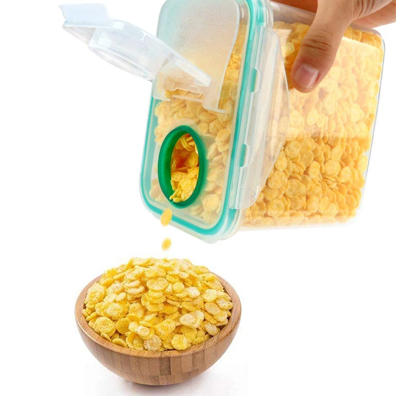 Cereal Containers Storage 2 to 6 Pack Airtight Food Storage Containers