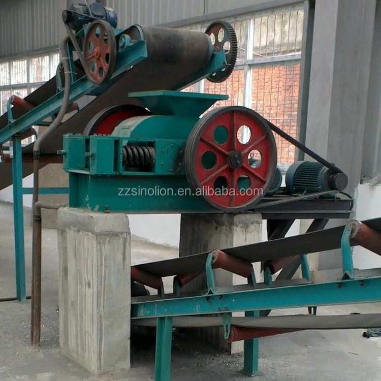 double roll crusher working site 1