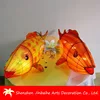 customized festival outdoor waterproof animal shape fish lanterns