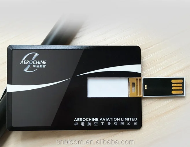 

DIGIBLOOM Promotion Super Thin Credit Card USB Flash Wholesale disk card USB Flash Business Card USB Flash Drive for Best Gifts