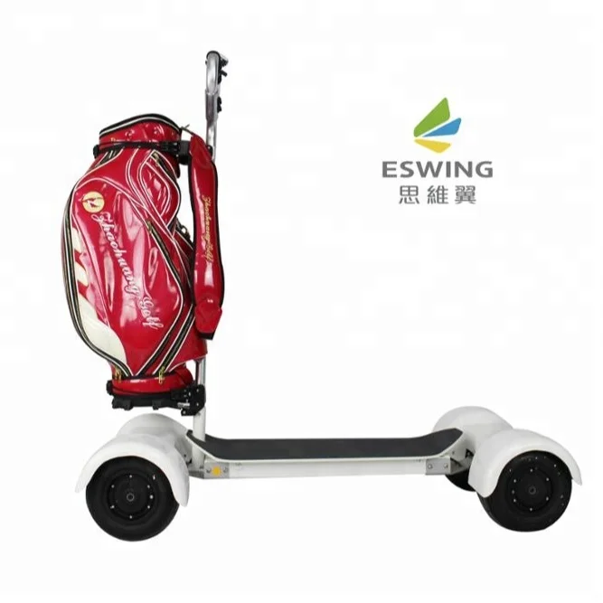 

Hot 10.5inch 4 Wheels Electric Golf Scooter Golf Board Golf Cart Mobility Scooter, White