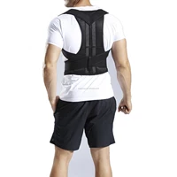 

Custom Logo Size Adjustable Lumbar Back Brace Posture Corrector for men women for Improve Posture Provide and Back Pain Relief