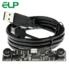 HD 720P 120 degree wide angle dual lens stereo camera usb 2.0 for Geographic Information System