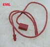 0.8mm Coral red hangtag string 100% cotton string