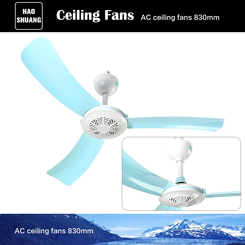 830mm 33 Inch Best Silent Powerful Cooling Room Ceiling Fan For