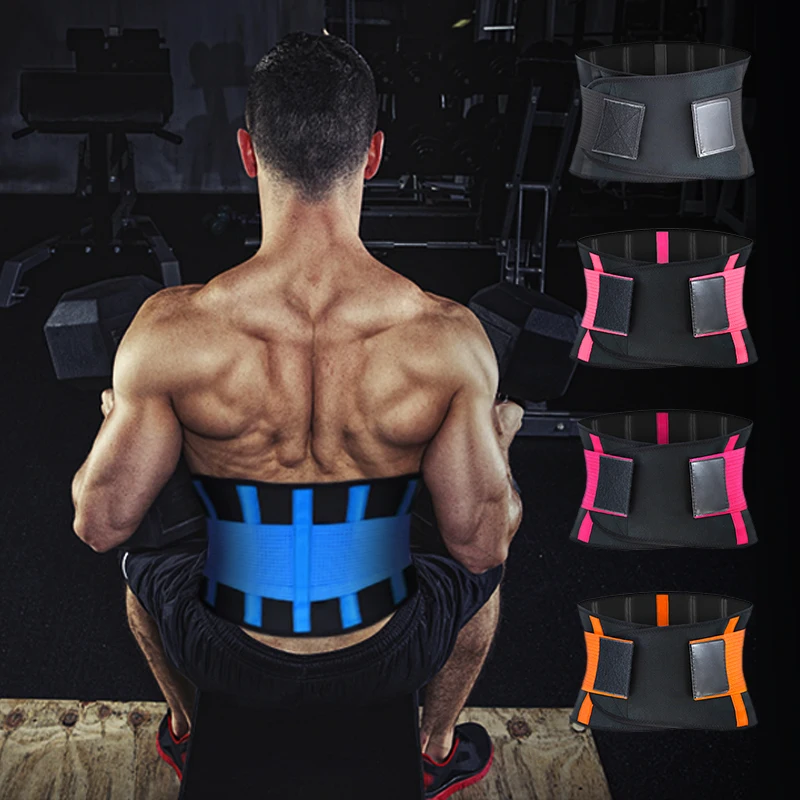 

2019 Hot Sale Multi Colors Working Lumbar Belt Waist Support Lower Back Brace For Back Spine Pain Relief, 5 color or customized