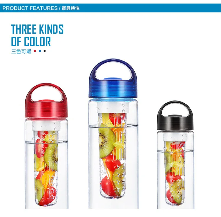 

BPA FREE Tritan water bottle fruit infuser/Fruit Infuser Water Bottle with Custom Logo