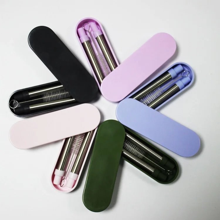 

best quality for collapsible drinking straw stainless steel straw, As picture showed