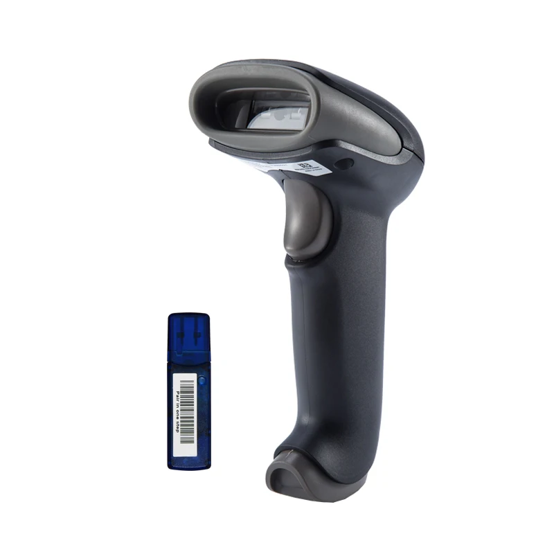 Winson WNC-6062/V Portable 1D CCD Barcode Scanner 2.4Ghz Wireless Communication Scanner