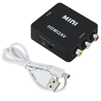 

High Quality hdmi to av converter Factory Price hdmi to rca hdmi to av converter-Black