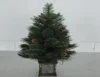 wholesale 1m cheap outdoor artificial christmas tree shopping mall little artificial tree