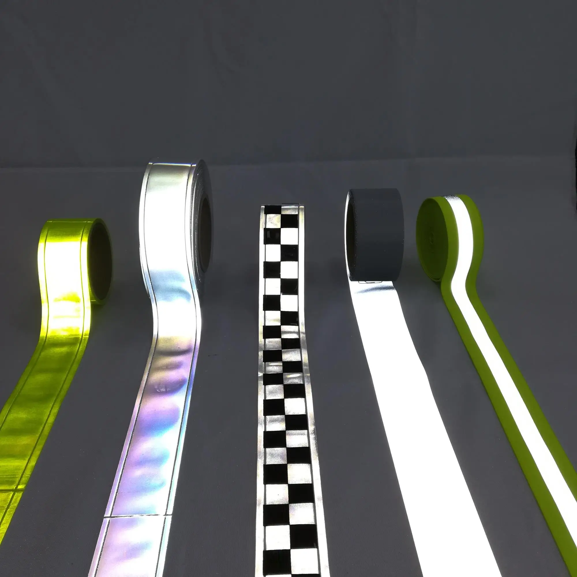 Factory Price Custom Printed Retro Sew On Fire Resistant Reflective