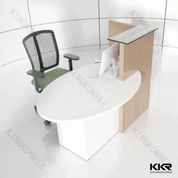 Modern Half Round Edge Office Desk Modern Half Round Edge Office Desk