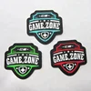 wholesale good quality custom game zone 3d soft pvc rubber patch