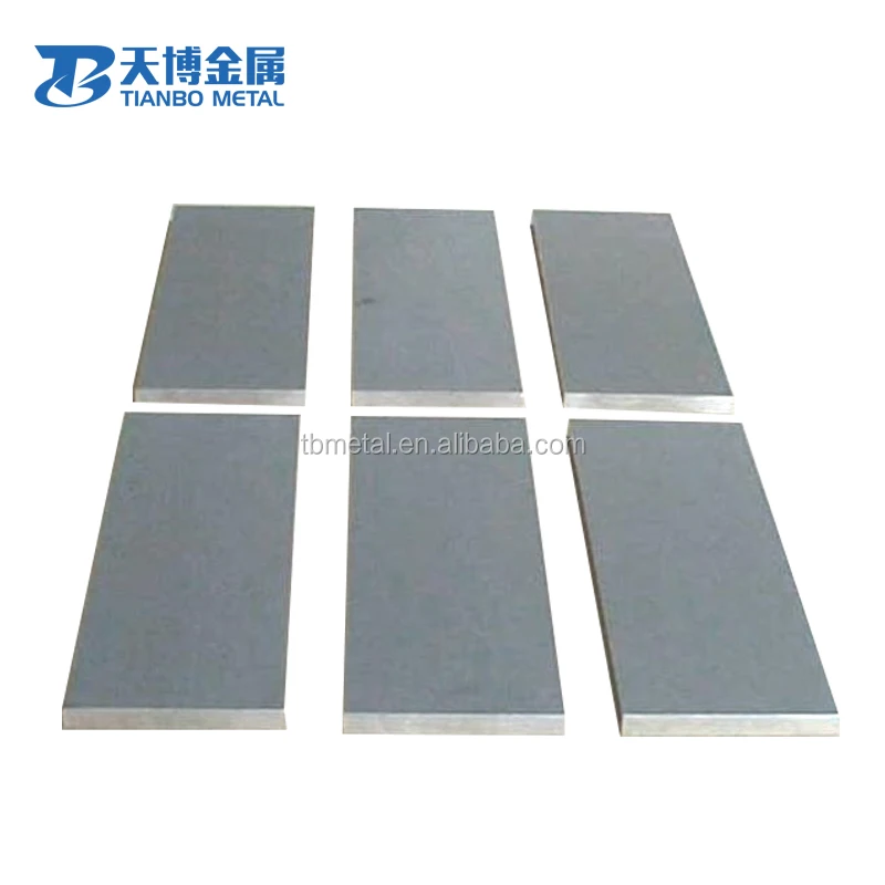 Sell well Hot-rolling tungsten alloy pure tungsten plate for sale factory