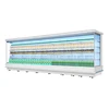 upright display refrigerator with built in compressor