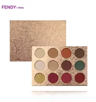 

Your own color OEM pigmented 12 color eyeshadow private label eye shadow palette
