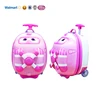 ABS super swings OEM rectangle fashion cute kids trolley suitcase