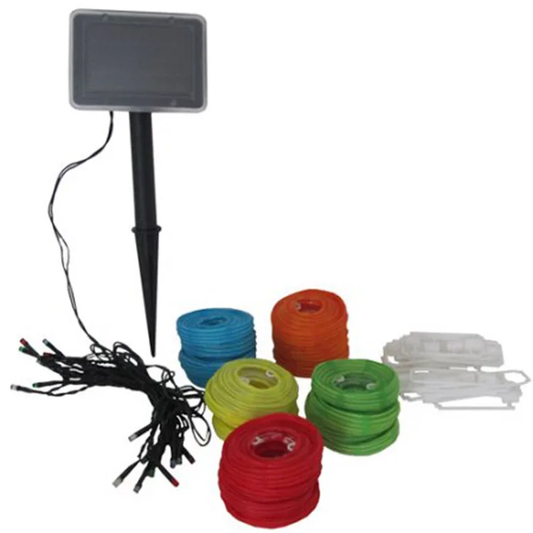 
Colorful Christmas solar led decorative hanging lantern String Lights for Eave, Living Room, Outdoor. 