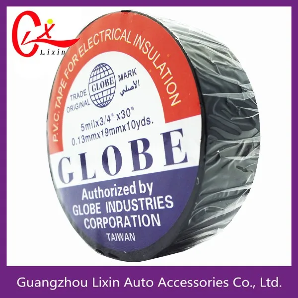 Globe Pvc Electrical Insulation Tape/pvc Single Tape/electric Fence