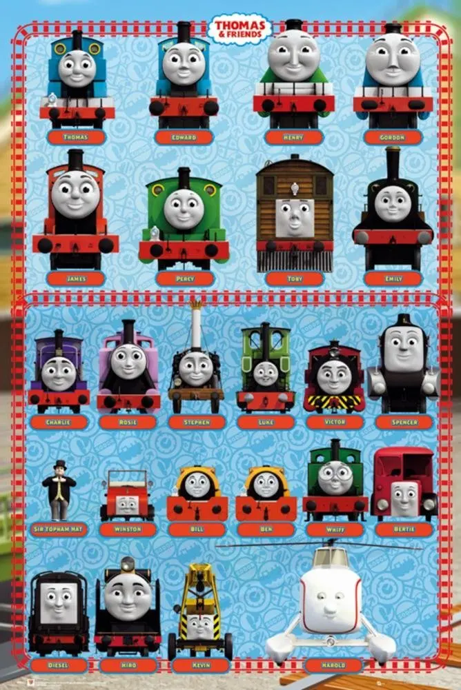 thomas the train names