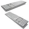 Bluetooth Wireless Full Size Keyboard, Compatible with Mac/ PC