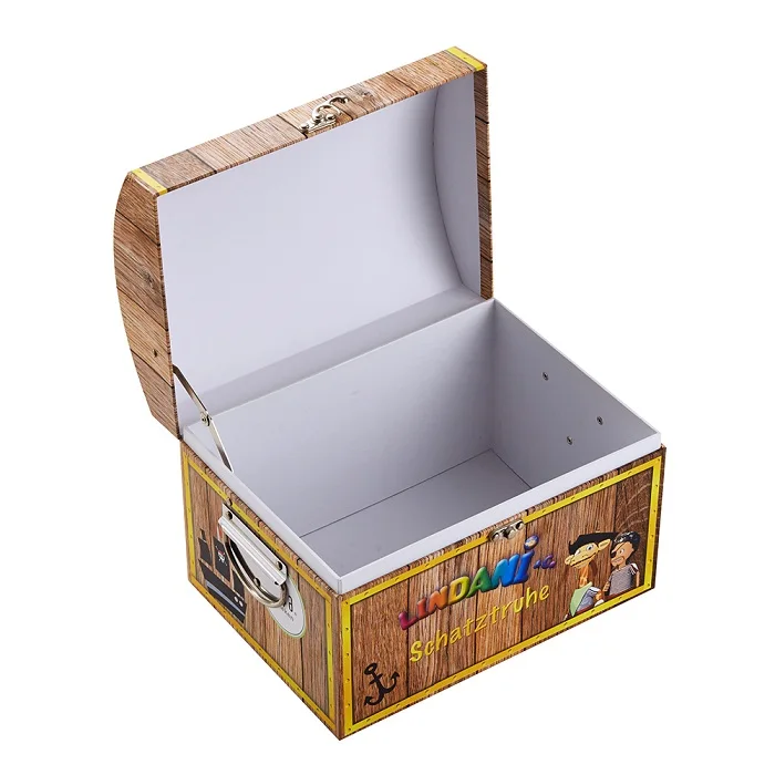 cardboard toy chest