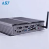 2 LAN nuc integrated motherboard fanless mini pc i7