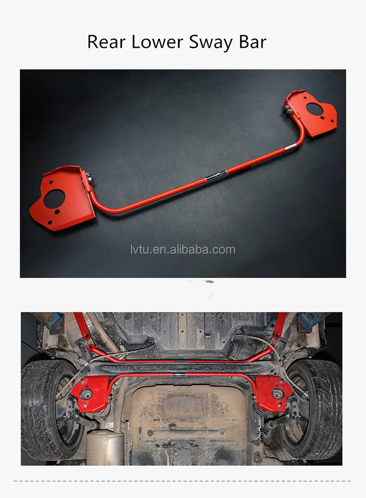 Aluminium Alloy Strut Bar For Honda Fit Gk5 20142020 Racing Car Engine Bar Front Upper Tower