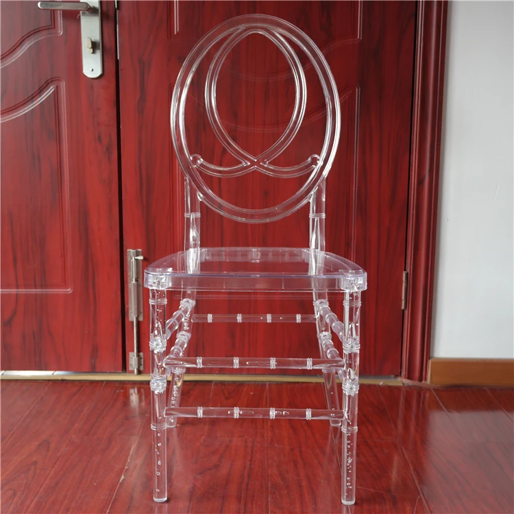 Strong Resin Clear Crystal Plastic Phoenix Chairs Rental Hc P15
