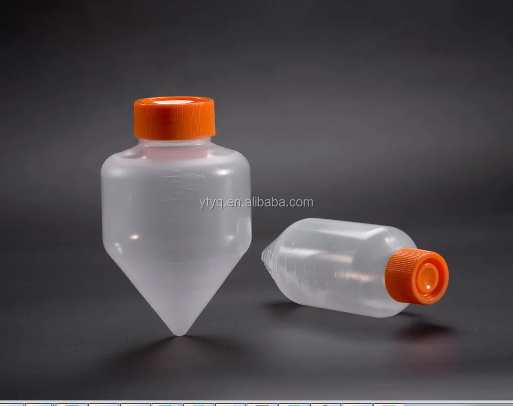 Large Volume 250ml Polypropylene Conical Bottom Centrifuge Bottle Buy
