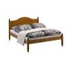 Best sell carve legs solid pine wood double bed frame