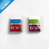 Cheap stationery set school 3d rubber pencil eraser